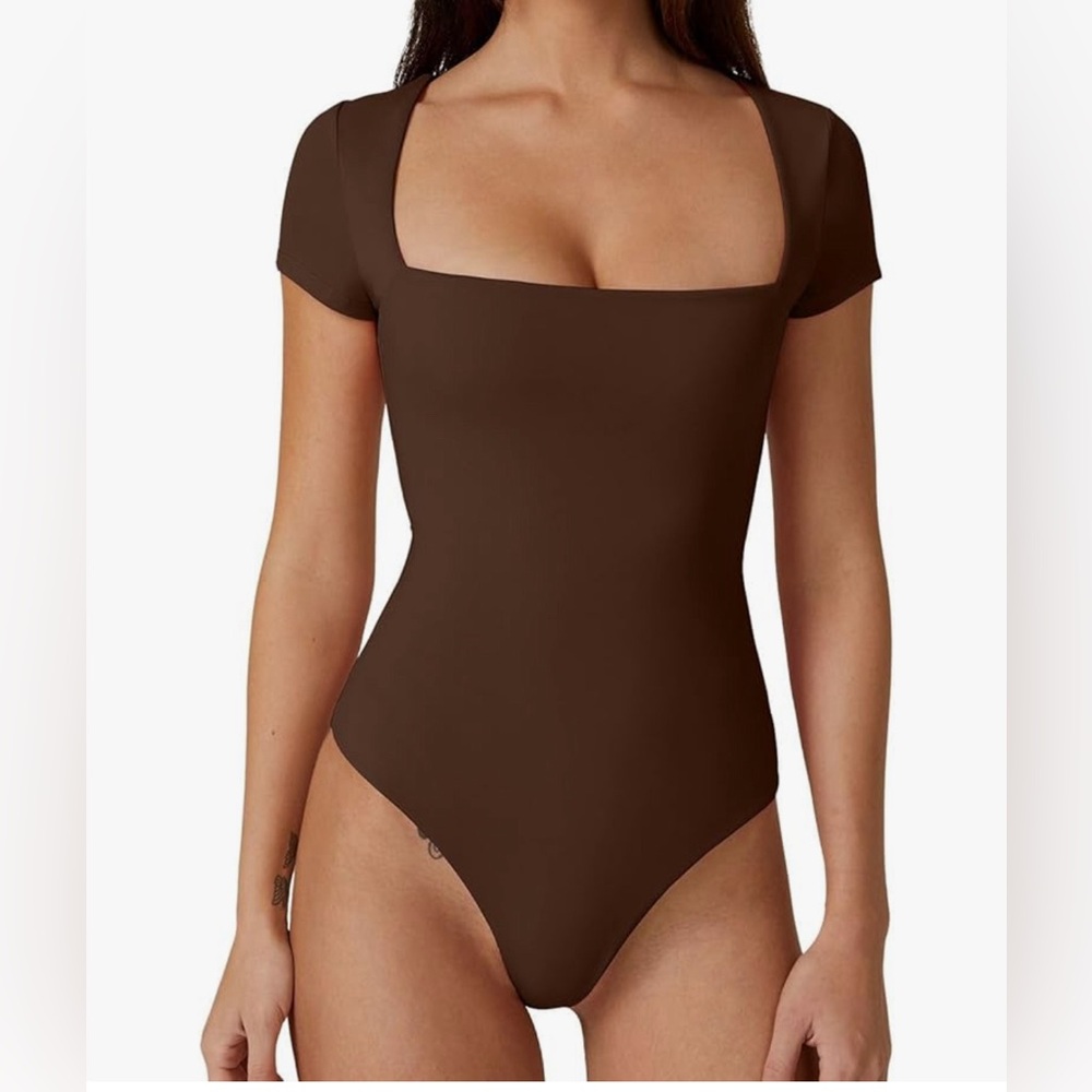 Brown bodysuit XL